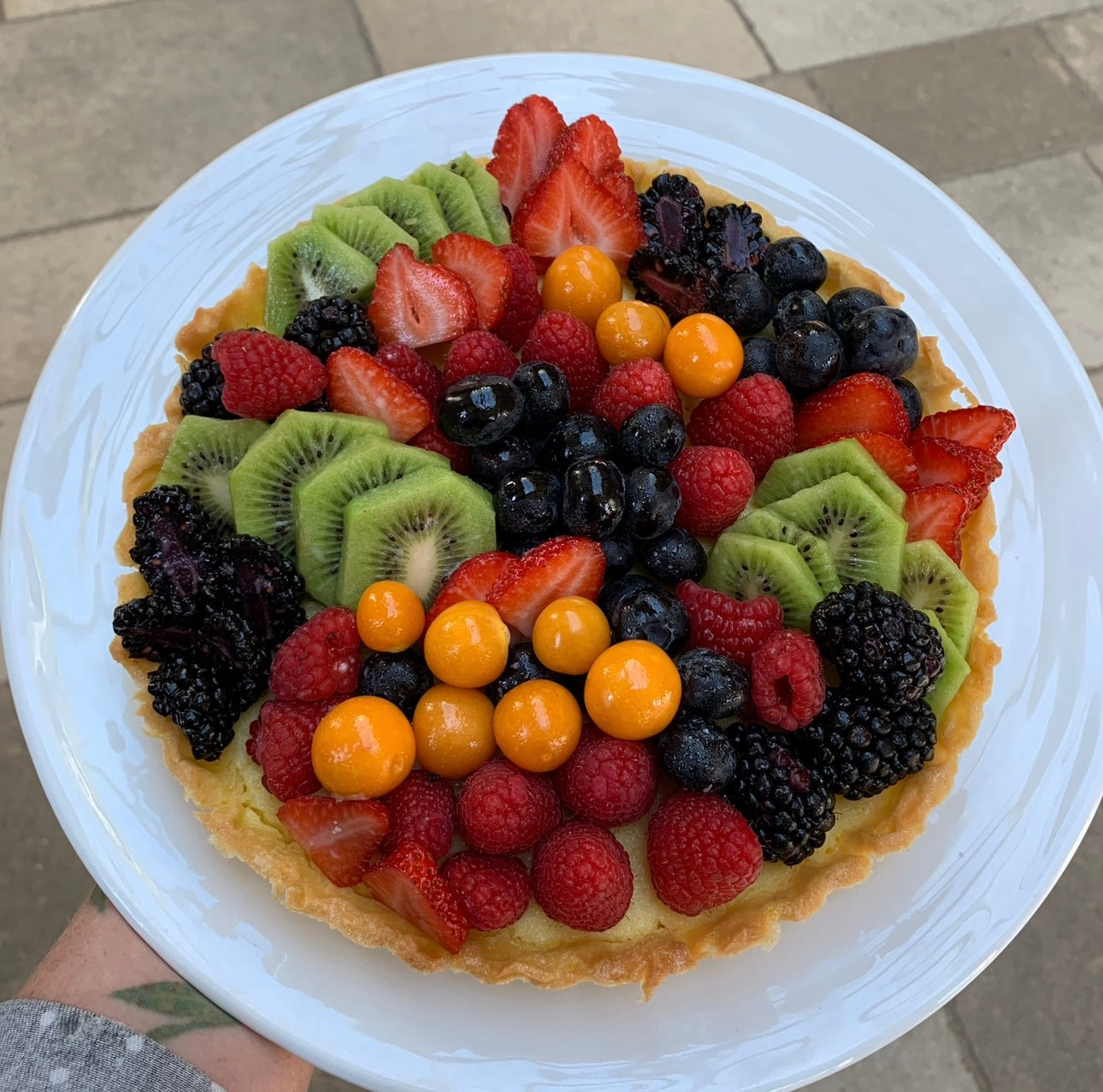 Fruit Custard Tart