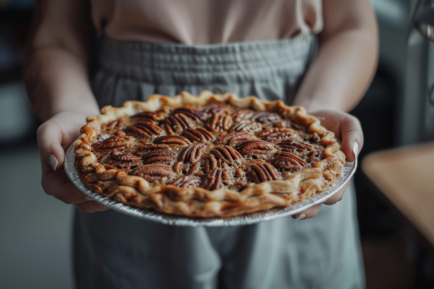 Maple Spiced Pecan Pie